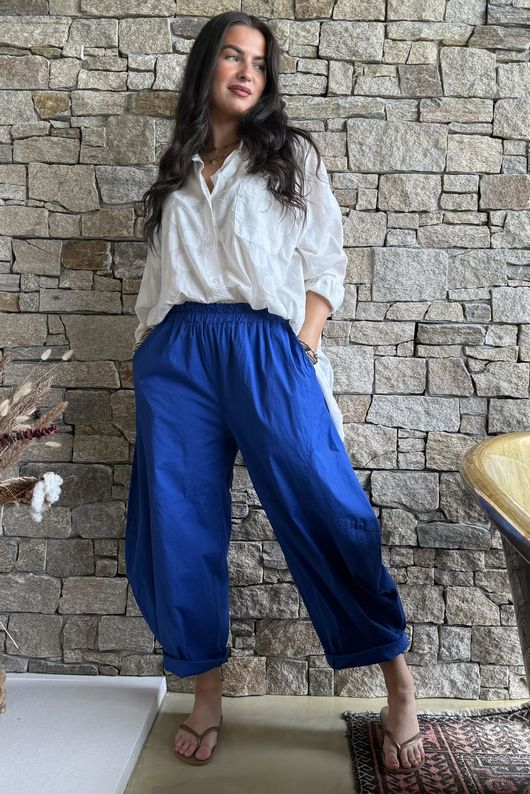 Paloma Classic Barrel Pant Malibu Blie